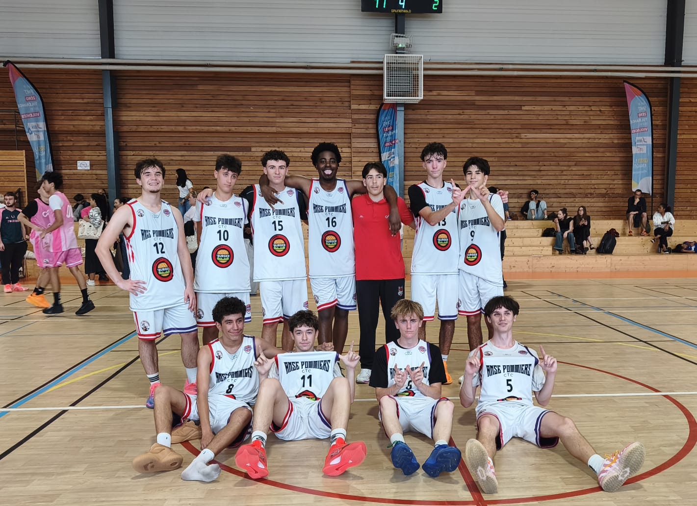 U18M2 victoire contre la CRO en D1