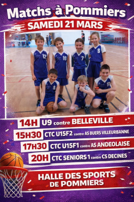 Programme du week-end à Pommiers