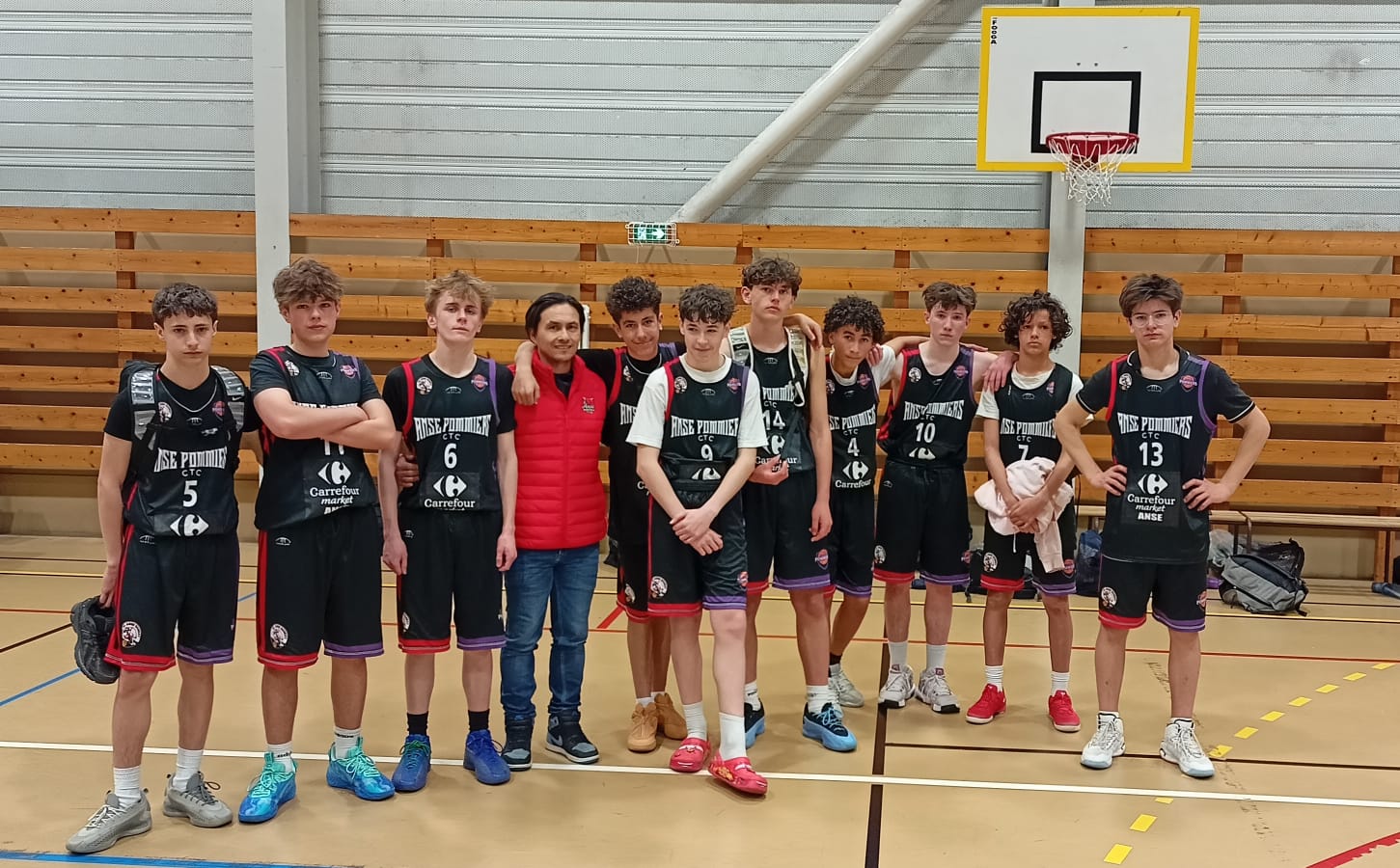 Défaite des U15M1 contre Jonage